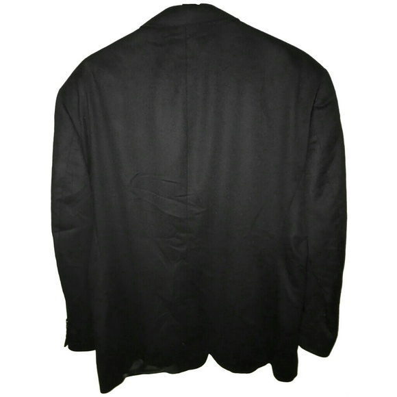 Black Burberry Sports Coat - Picture 2 of 5